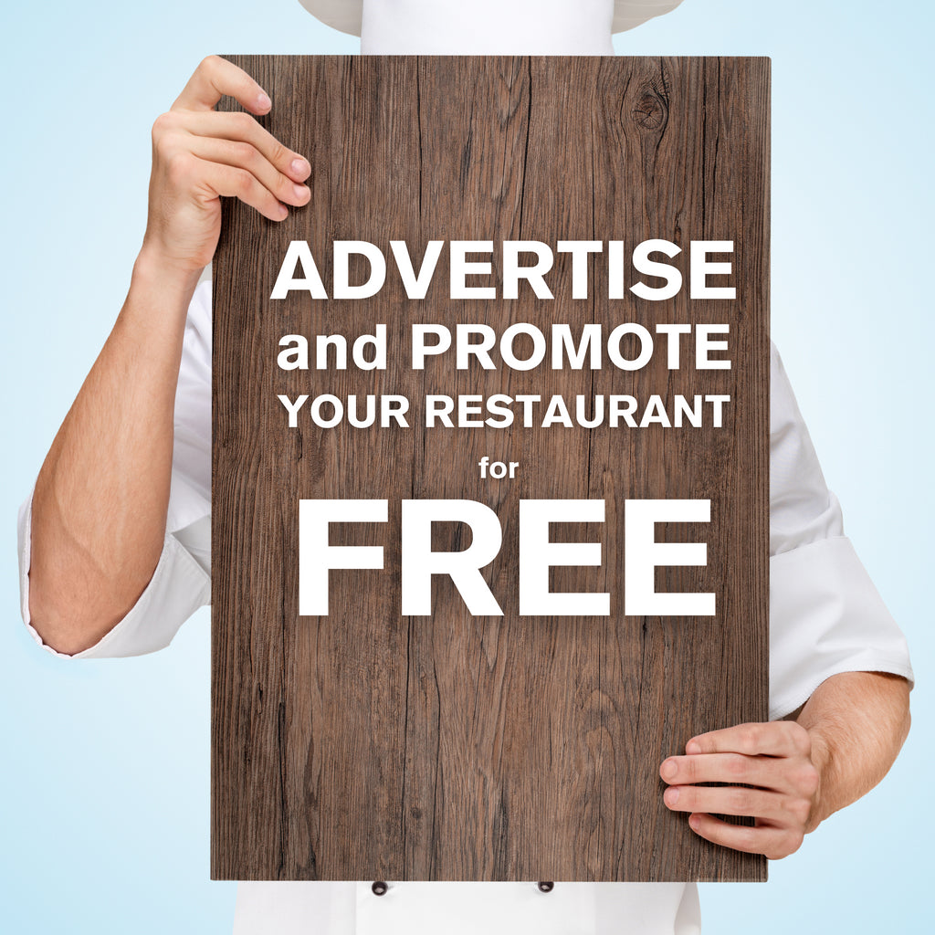 Advertise and Promote Your Restaurant for Free