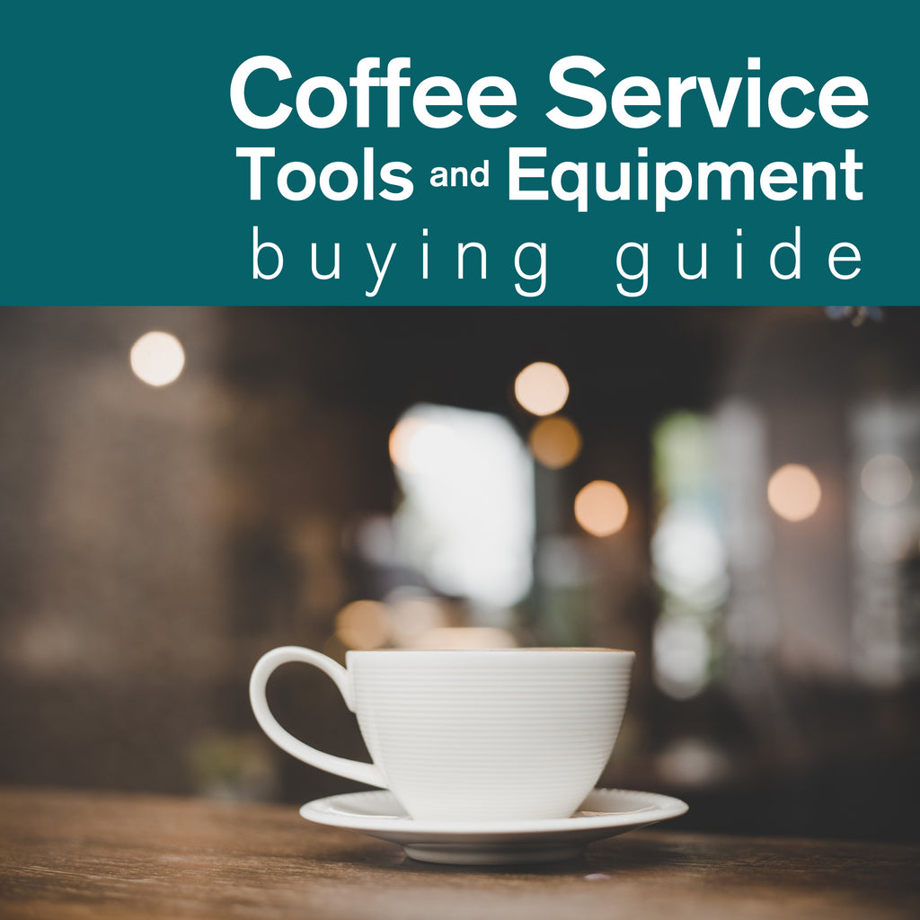 Guide d'achat d'outils et d'équipements pour le service à café