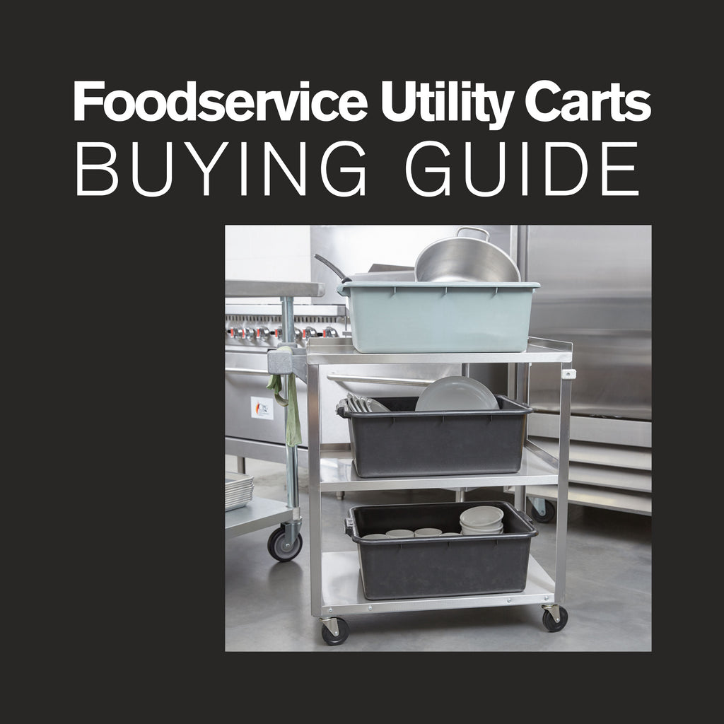 Guide d'achat de chariots utilitaires pour services alimentaires
