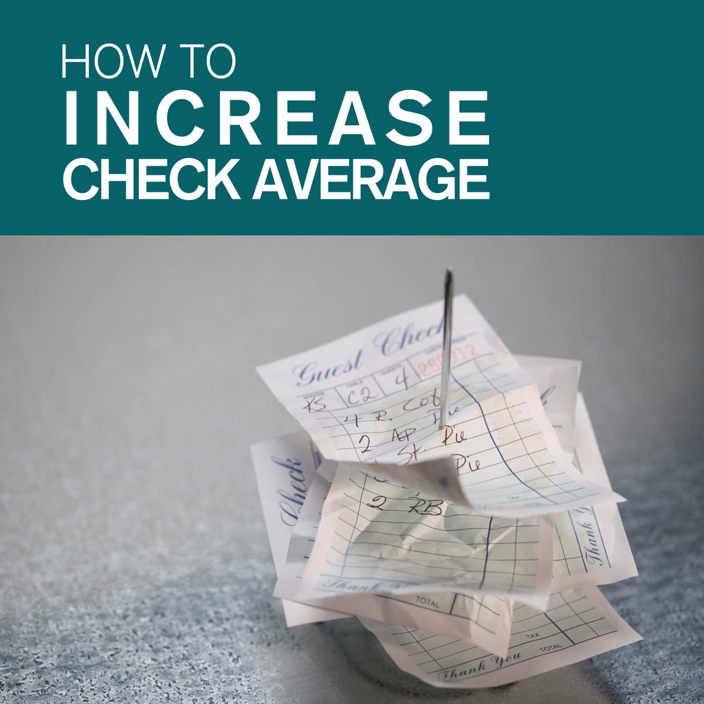 How to Increase Check Average