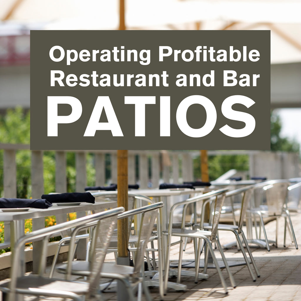 Exploitation de terrasses rentables de restaurants et de bars