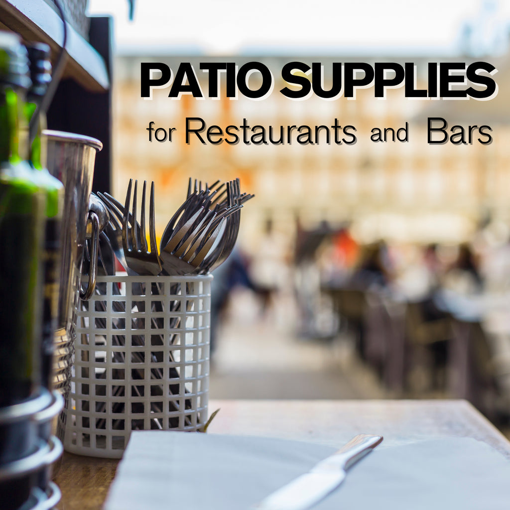 Fournitures de terrasse pour restaurants et bars