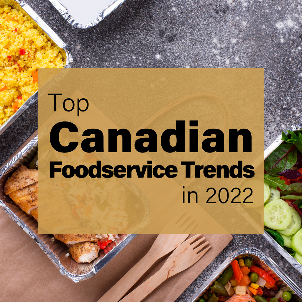 Principales tendances canadiennes en matière de services alimentaires en 2022