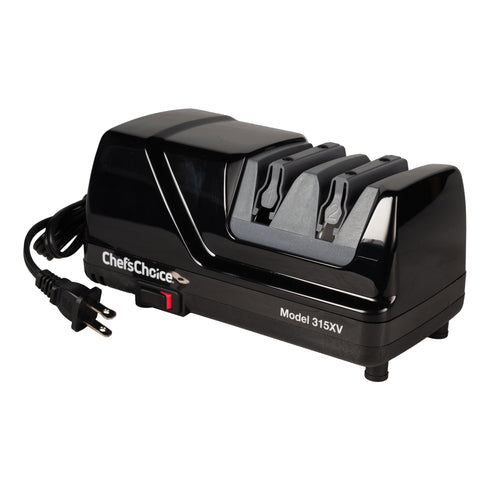 Chef'sChoice EdgeCraft E315 Professional Electric Knife Sharpener, 2 Stages, 120V
