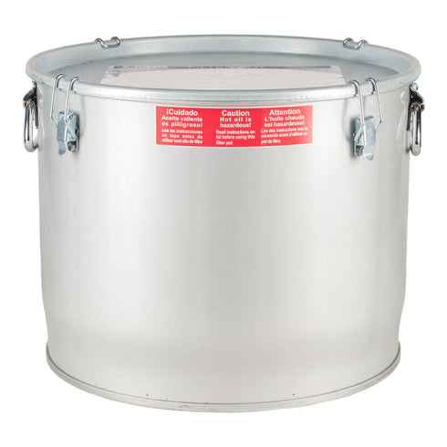 Miroil Filter Pot, 35 lb Oil Capacity