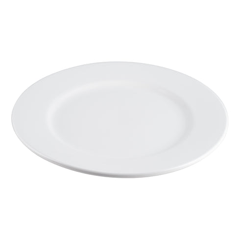 Browne | Assiette de présentation Palm, 12 po, blanc (paquet de 12)