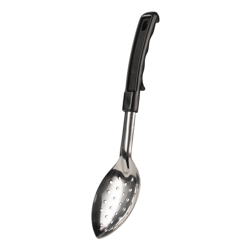 Browne Perforated Serving Spoon, Black Handled