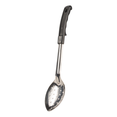 Browne Perforated Serving Spoon, Black Handled