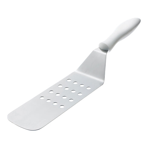 Browne | Spatule perforée, lame 3" x 8", manche blanc