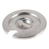 Browne Slotted Round Insert Cover, Stainless Steel