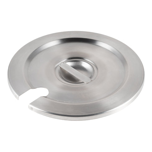 Browne Slotted Round Insert Cover, Stainless Steel