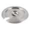 Browne Slotted Round Insert Cover, Stainless Steel
