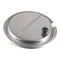 Browne Hinged Round Insert Cover, Stainless Steel