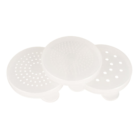 Browne Dredger 4 Piece Set, 10 oz, Clear Plastic