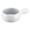 Browne Onion Soup Bowl w Handle, 16 oz, White