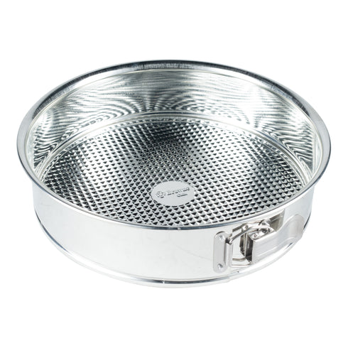 Browne | Moule à gâteau à ressort, 2,5 po de profondeur, étain poli