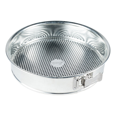 Browne | Moule à gâteau à ressort, 2,5 po de profondeur, étain poli