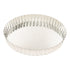 Gobel Quiche Pan with Removable Bottom, 1" Deep, Tin Plated Steel