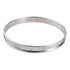 Gobel Tart Ring, Rolled Edge, Stainless Steel