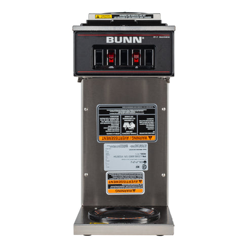 BUNN 13300.6003 VP17-2 Coffee Brewer, 2 Warmers, Stainless Steel, 120V