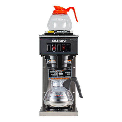 BUNN 13300.6003 VP17-2 Coffee Brewer, 2 Warmers, Stainless Steel, 120V