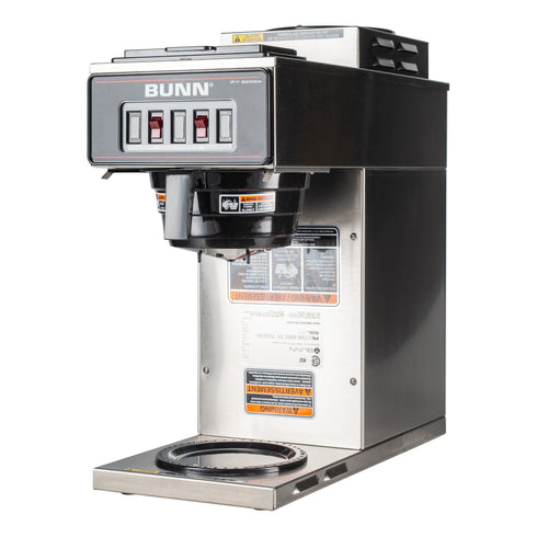 BUNN 13300.6003 VP17-2 Coffee Brewer, 2 Warmers, Stainless Steel, 120V
