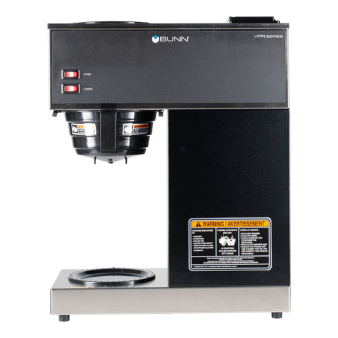 BUNN 33200.6000 VPR Coffee Brewer, 2 Warmers, 120V
