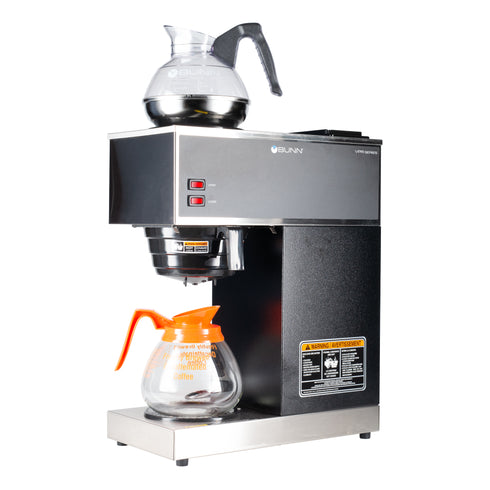 BUNN 33200.6000 VPR Coffee Brewer, 2 Warmers, 120V