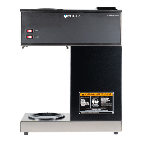 BUNN 33200.6000 VPR Coffee Brewer, 2 Warmers, 120V