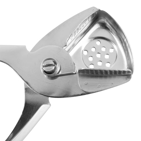 Spill-Stop Lemon Lime Squeezer with Strainer, Stainless Steel, FINAL SALE