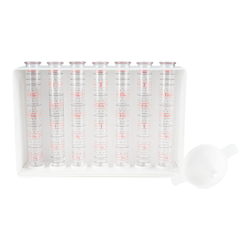 Spill-Stop Exacto-Pour Test Kit, 7 Tube Set, FINAL SALE