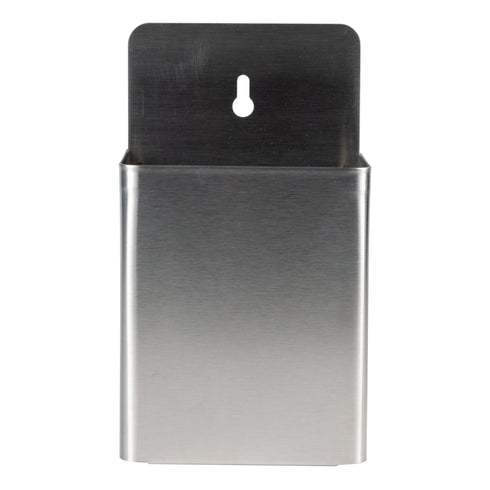 Anti-déversement | Récupérateur de bouchons de bouteille mural, acier inoxydable