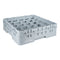 SignatureWares Glass Rack, 25 Compartment, Grey
