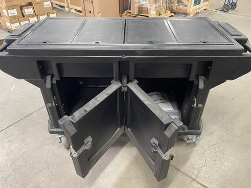 Cambro Versa Food Bar, Low Height, 60", Holds 4 Full Size Food Pans, Black, SCRATCH & DENT FINAL SALE