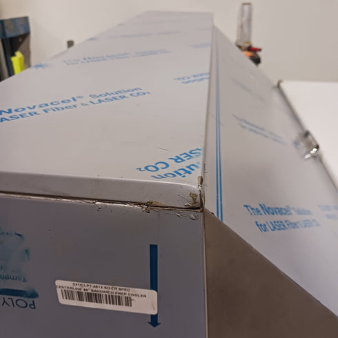 Traulsen CLPT-4812-SD-LR Centerline Double Door Sandwich and Salad Prep Table 48" Refrigerator, SCRATCH & DENT FINAL SALE