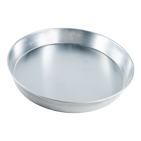 Artisanat métallique américain | Plat à pizza conique, 2" de profondeur, Aluminium