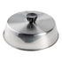 American Metalcraft Basting Cover with Bakelite Knob, 2" High, Stainless Steel