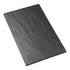 American Metalcraft Faux Slate Melamine Platter, Black