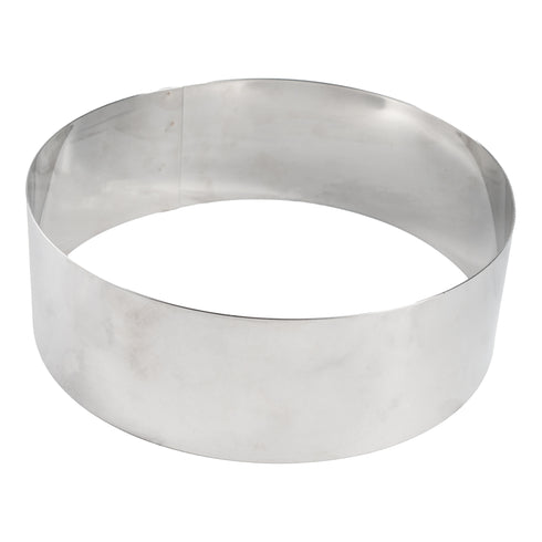 American Metalcraft Cake Ring, 3" Tall, Stainless Steel, FINAL SALE