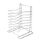 American Metalcraft Pizza Pan Storage Rack, 7 Shelves