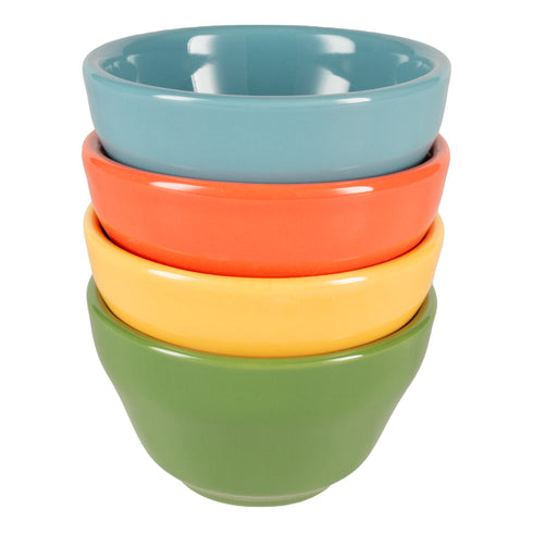 Acierite | Bol à bouillon Festivale, 8 1/2 oz, couleurs assorties (paquet de 24)