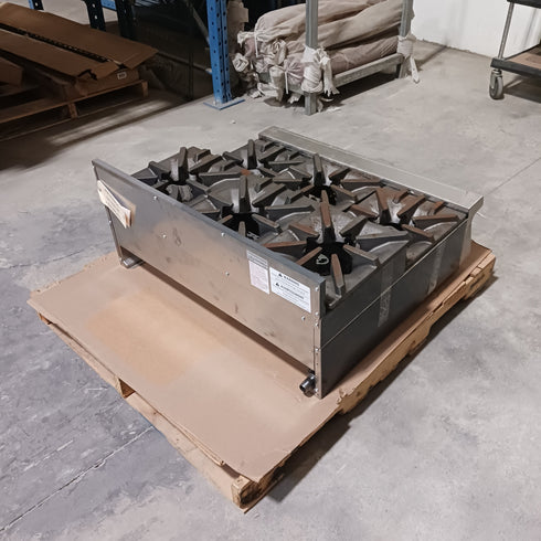 Garland UTOG36-SU6 U.S. Range Countertop Gas Range, Step Up with 6 Burners, Natural Gas, SCRATCH & DENT FINAL SALE