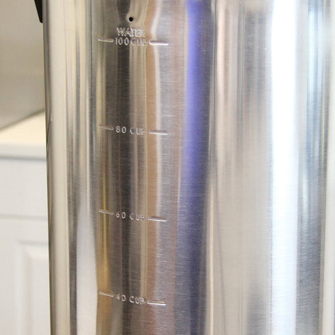 West Bend 33600 Coffee Urn, 100 Cup, Aluminum