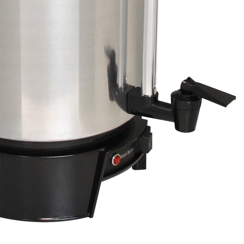 West Bend 33600 Coffee Urn, 100 Cup, Aluminum