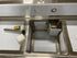 EFI SI818-1B Single Compartment Corner Drain Sink with Left and Right Drainboards, SCRATCH & DENT FINAL SALE