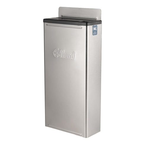 Edlund KR-50 Knife Rack, Stainless Steel with Black Insert