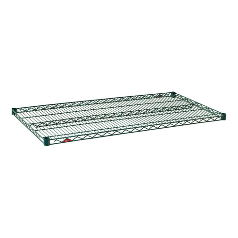 Metro Super Erecta Wire Shelf, 18" Deep, Metroseal Green Epoxy