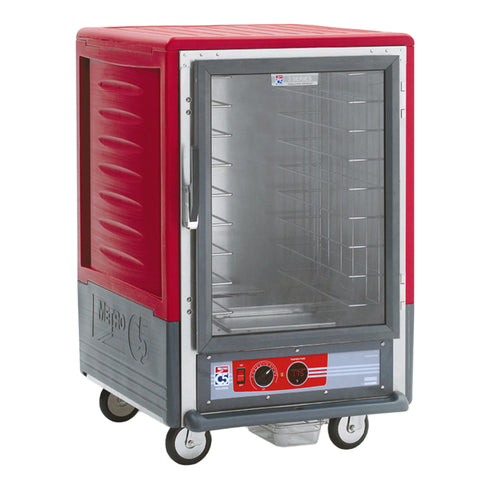 Metro C535-HFC-4 C5 3 Series Insulated Holding/Proofing Cabinet, Half Height Clear Door, 120V