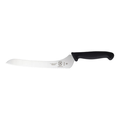 Mercer Millennia Offset Bread Knife, Wavy Edge, Black