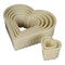 Mercer Heart Fluted Cutters, 7 Piece Set